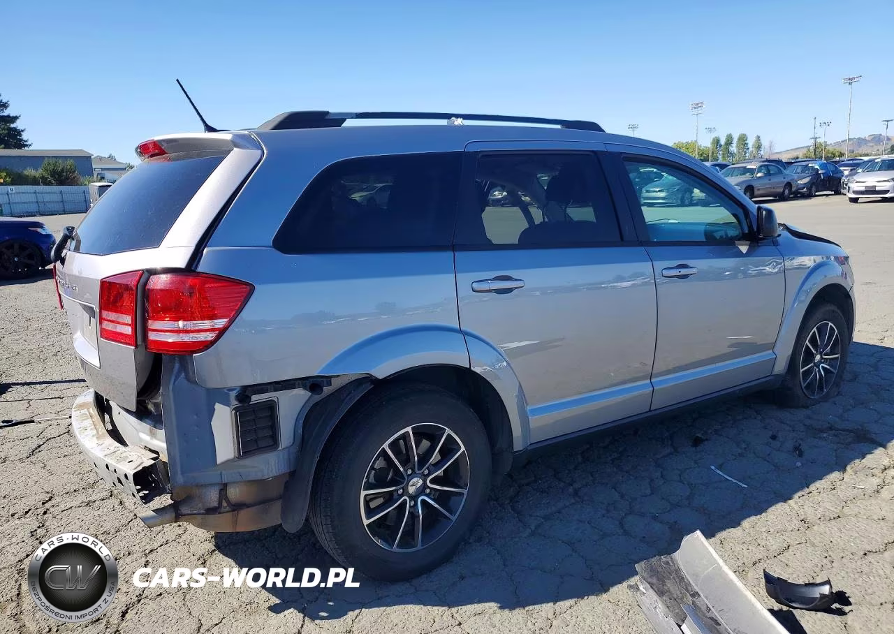 2017 Dodge Journey Se VIN:3C4PDCAB7HT573531 - 3