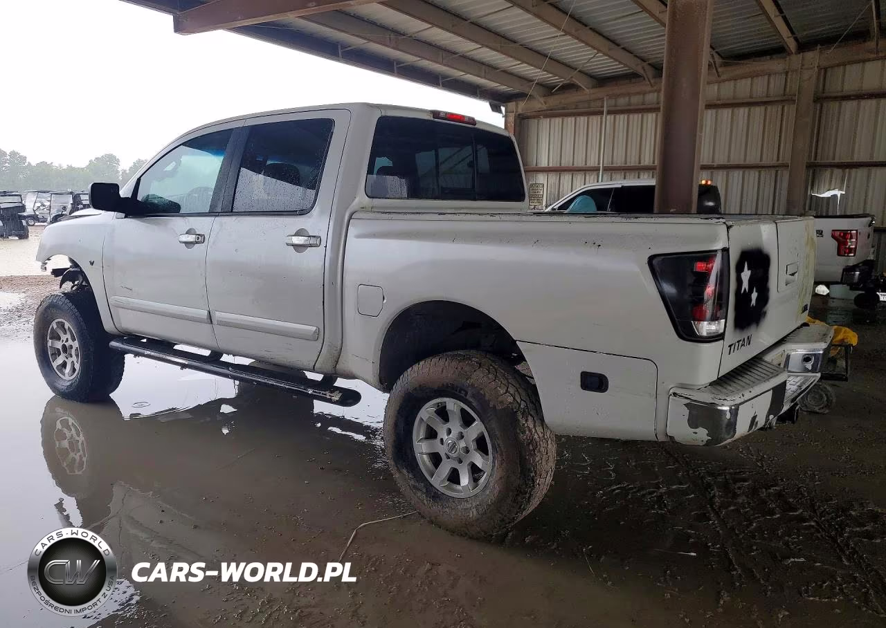 2004 Nissan Titan Xe VIN:1N6AA07B24N553747 - 2