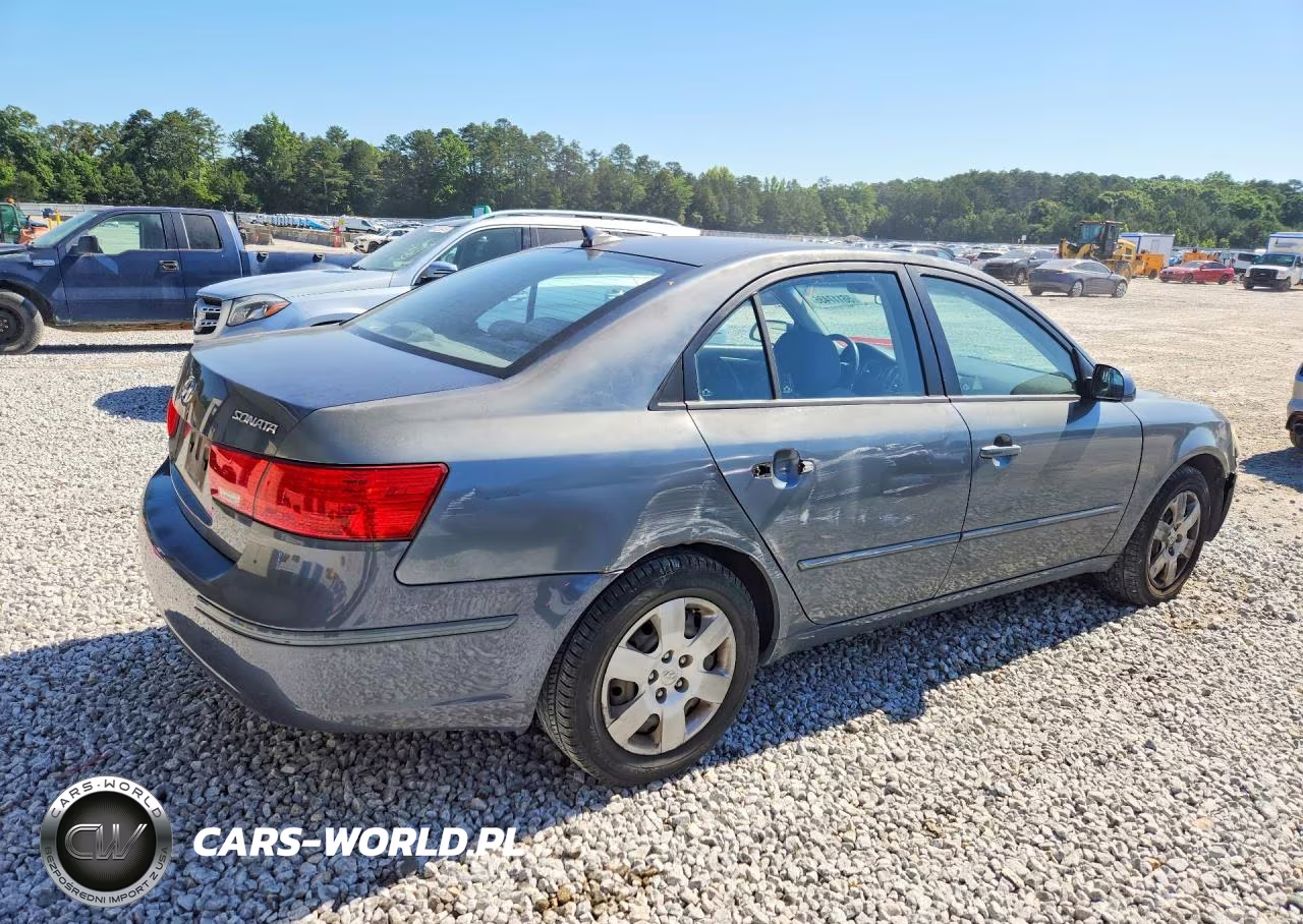 2009 Hyundai Sonata Gls VIN:5NPET46C29H533201 - 3