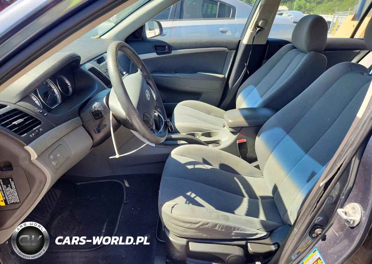 2009 Hyundai Sonata Gls VIN:5NPET46C29H533201 - 7