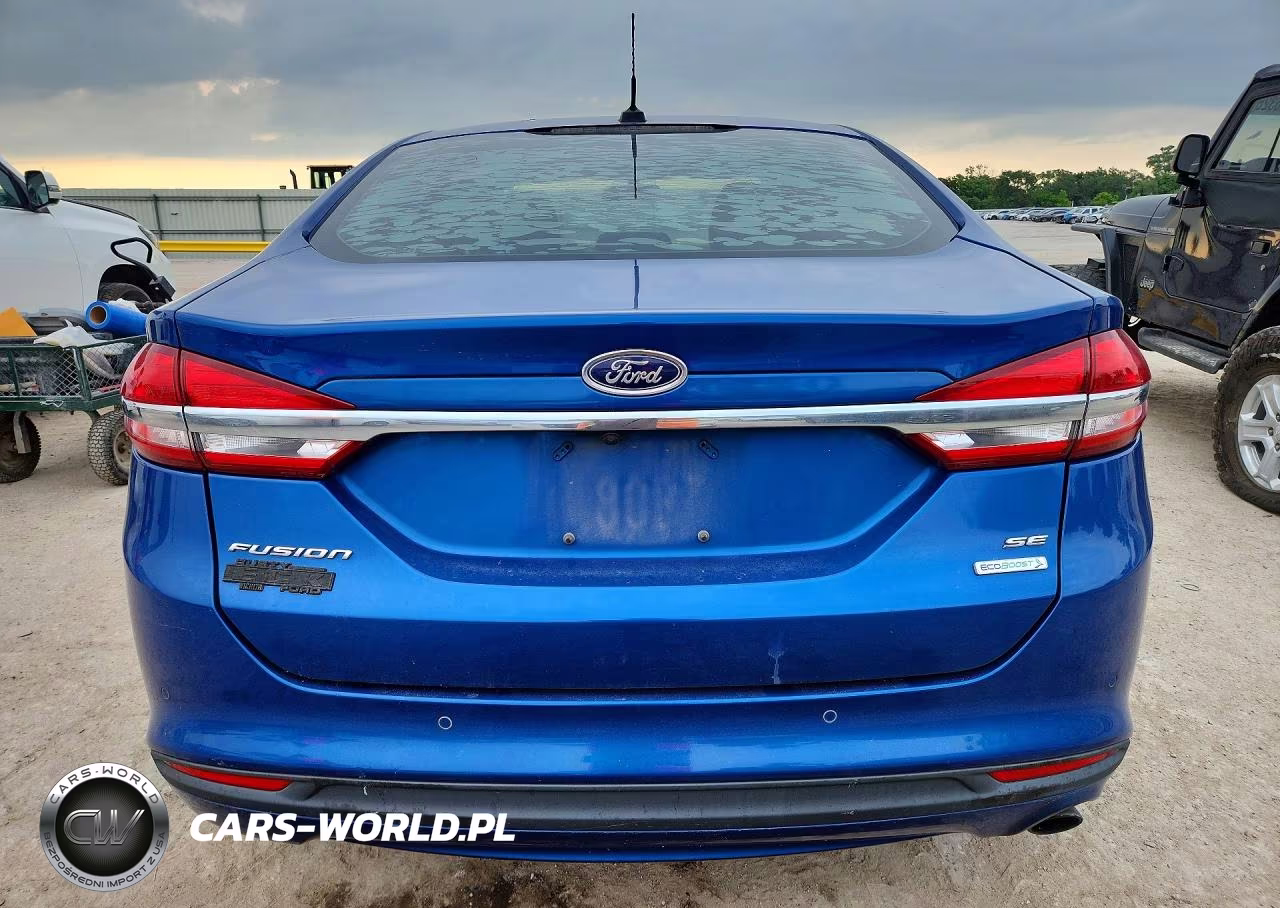2017 Ford Fusion Se VIN:3FA6P0HD6HR252396 - 6