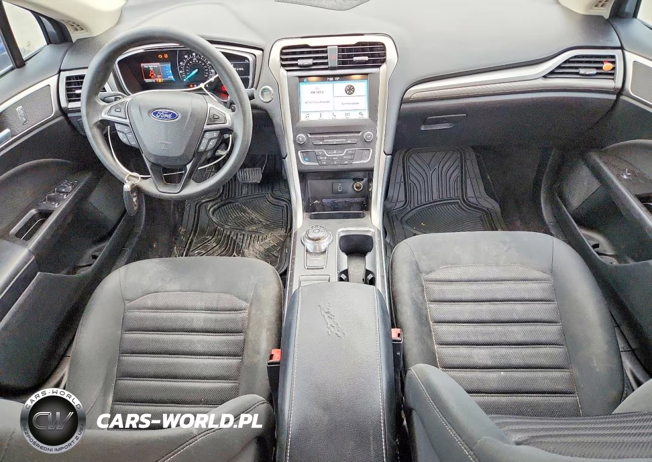 2017 Ford Fusion Se VIN:3FA6P0HD6HR252396 - 8