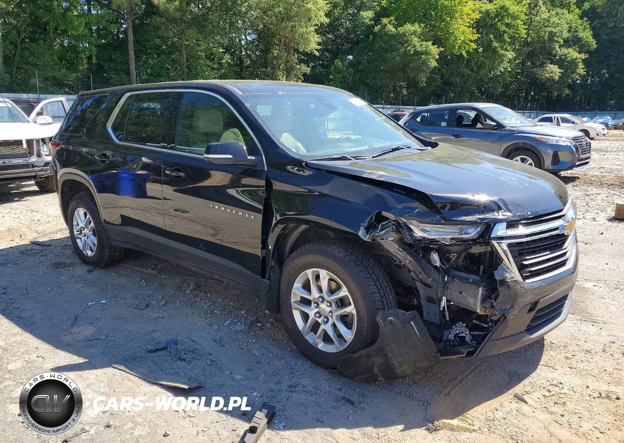 2023 Chevrolet Traverse Ls VIN:1GNERFKWXPJ330062 - 4