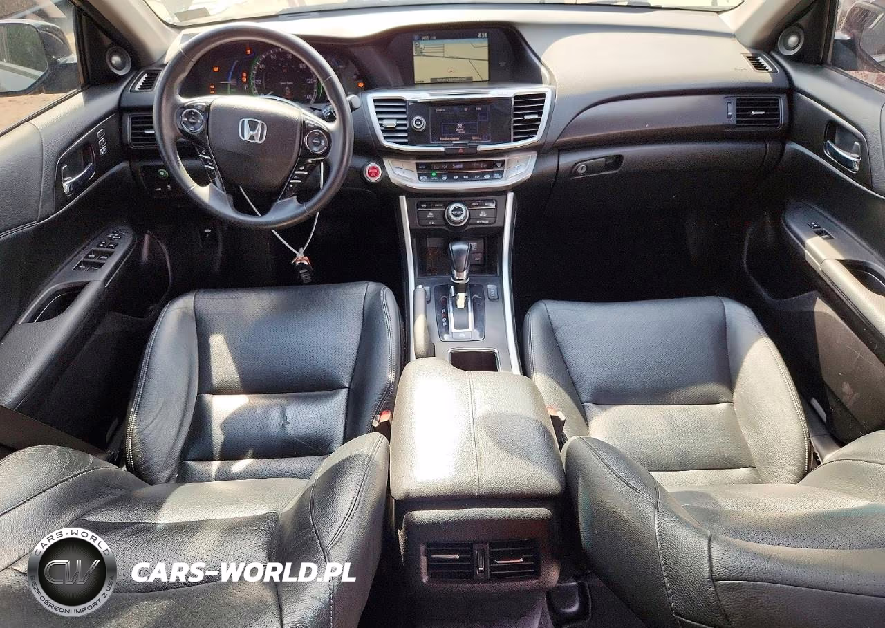 2015 Honda Accord Touring Hybrid VIN:1HGCR6F73FA014392 - 8