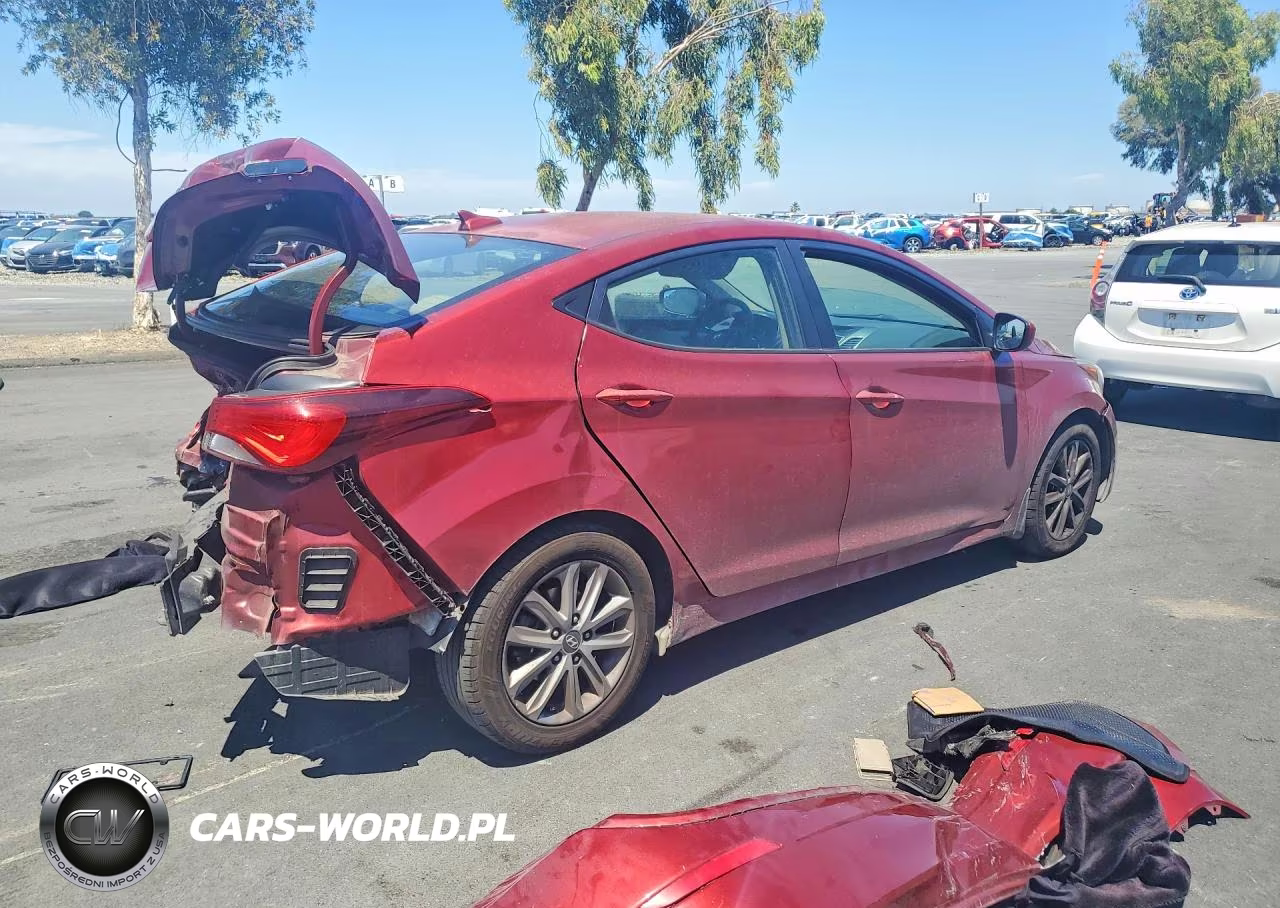 2016 Hyundai Elantra Se VIN:5NPDH4AE5GH778223 - 3