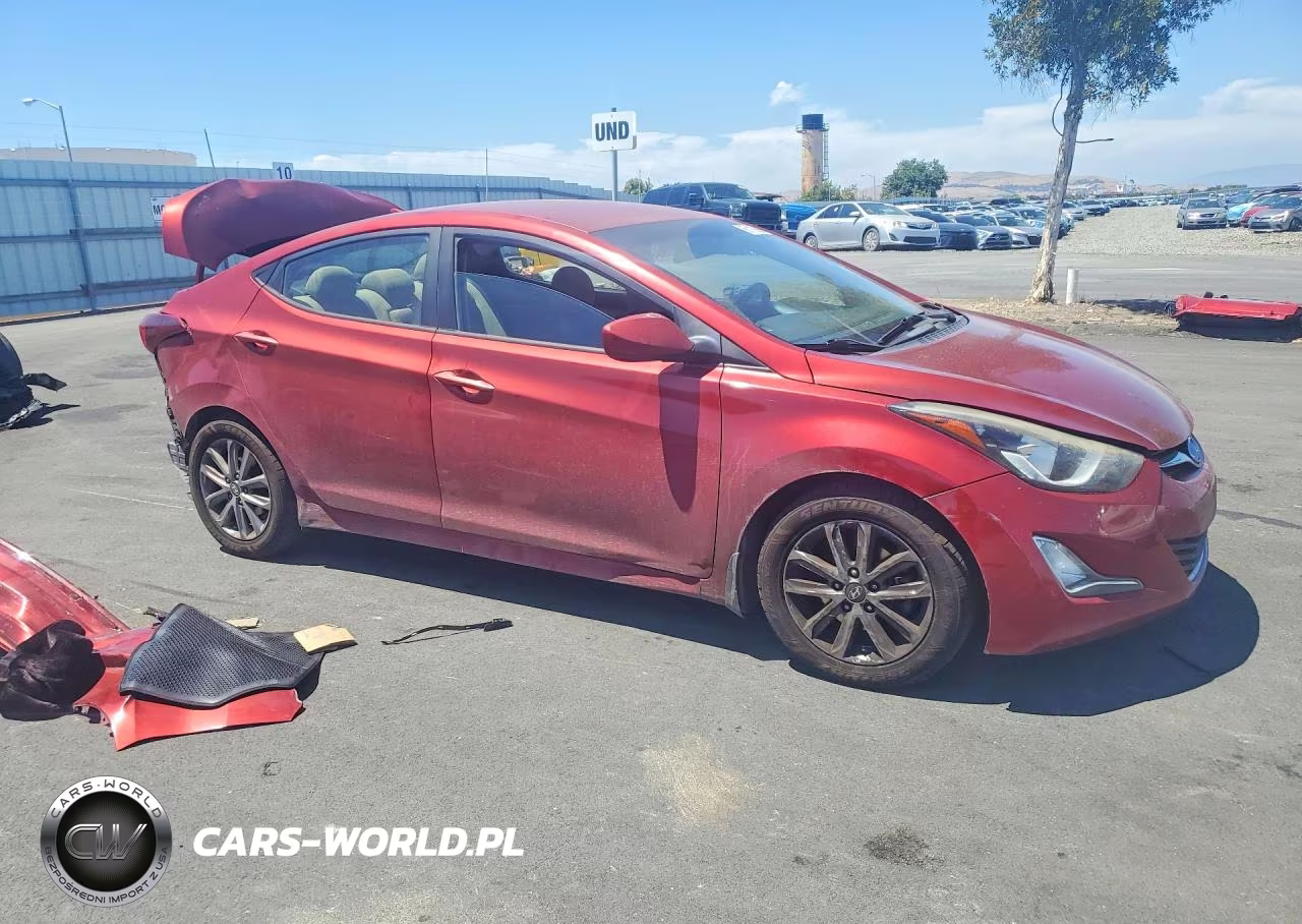 2016 Hyundai Elantra Se VIN:5NPDH4AE5GH778223 - 4