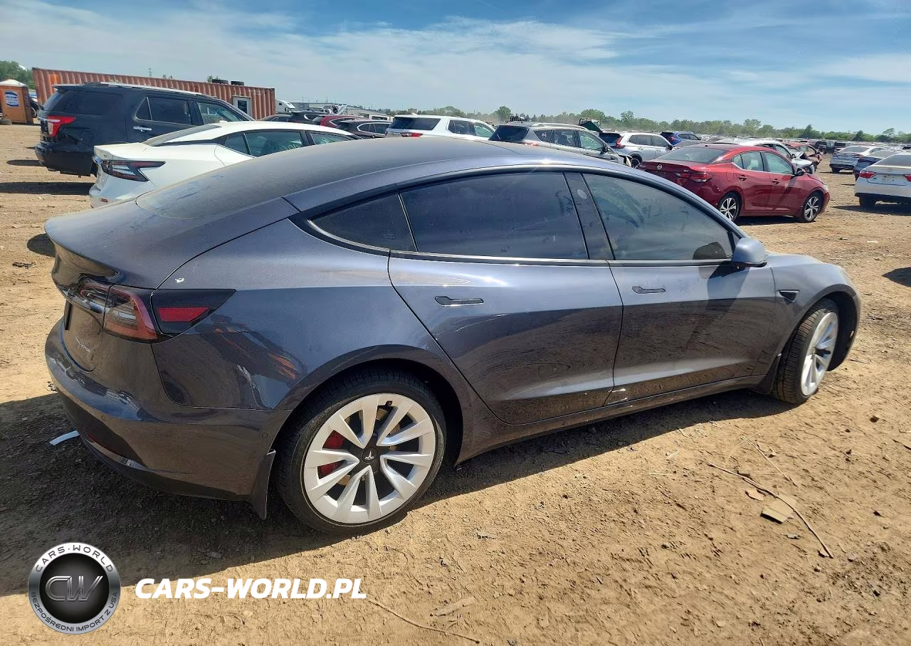 2022 Tesla Model 3 VIN:5YJ3E1EB1NF174263 - 3