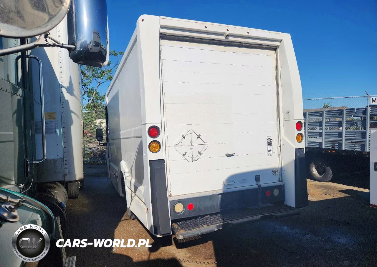 2013 Isuzu Npr Hd Delivery Van VIN:JALB4T173D7W01327 - 2