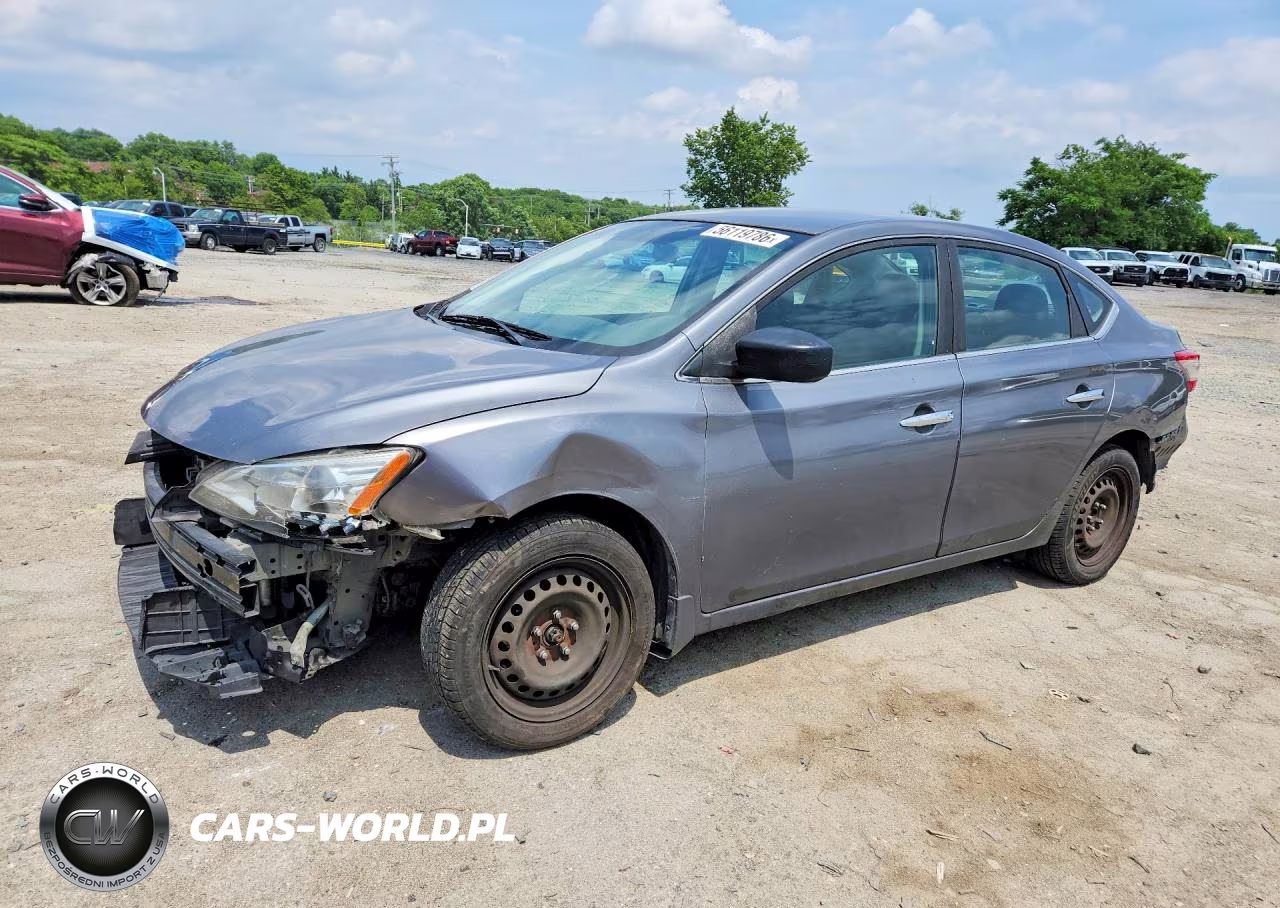 2015 Nissan Sentra S VIN:3N1AB7AP3FY295387 - 1