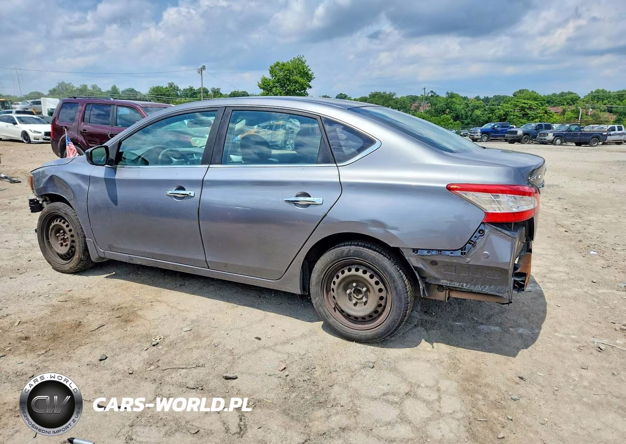 2015 Nissan Sentra S VIN:3N1AB7AP3FY295387 - 2