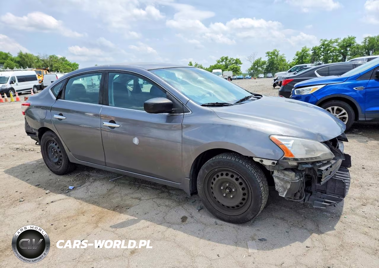 2015 Nissan Sentra S VIN:3N1AB7AP3FY295387 - 4