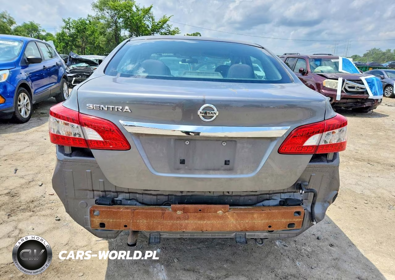 2015 Nissan Sentra S VIN:3N1AB7AP3FY295387 - 6