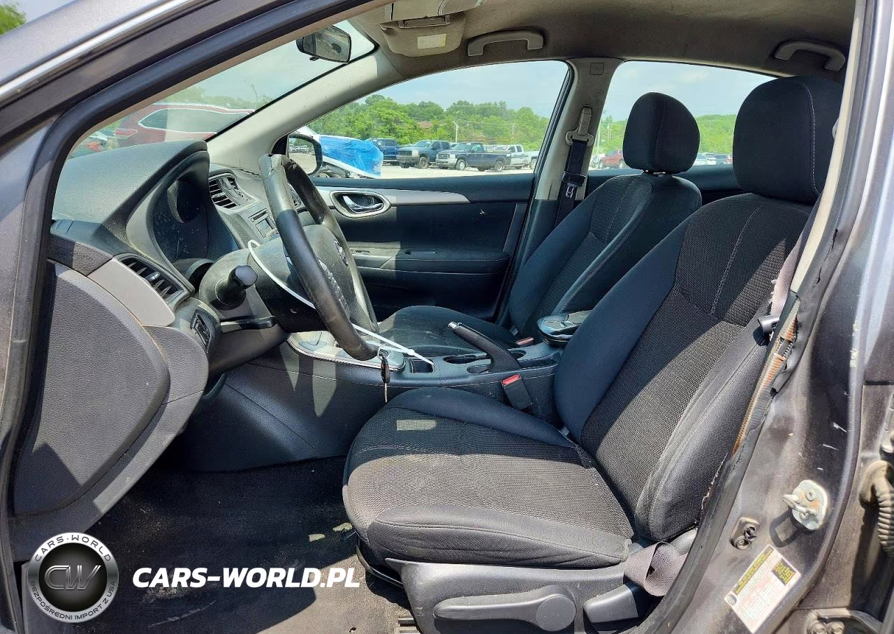 2015 Nissan Sentra S VIN:3N1AB7AP3FY295387 - 7