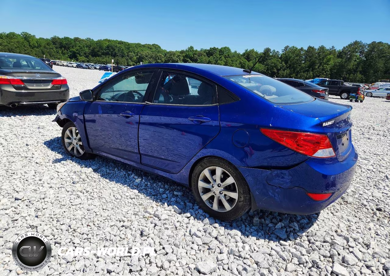 2013 Hyundai Accent Gls VIN:KMHCU4AE0DU313255 - 2