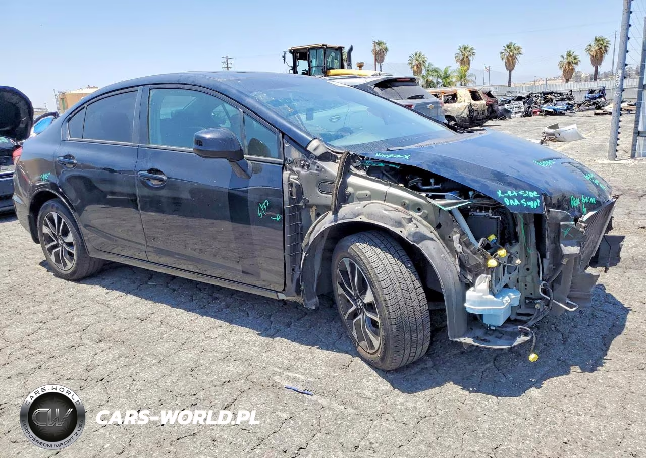 2013 Honda Civic Exl VIN:19XFB2F93DE209462 - 4
