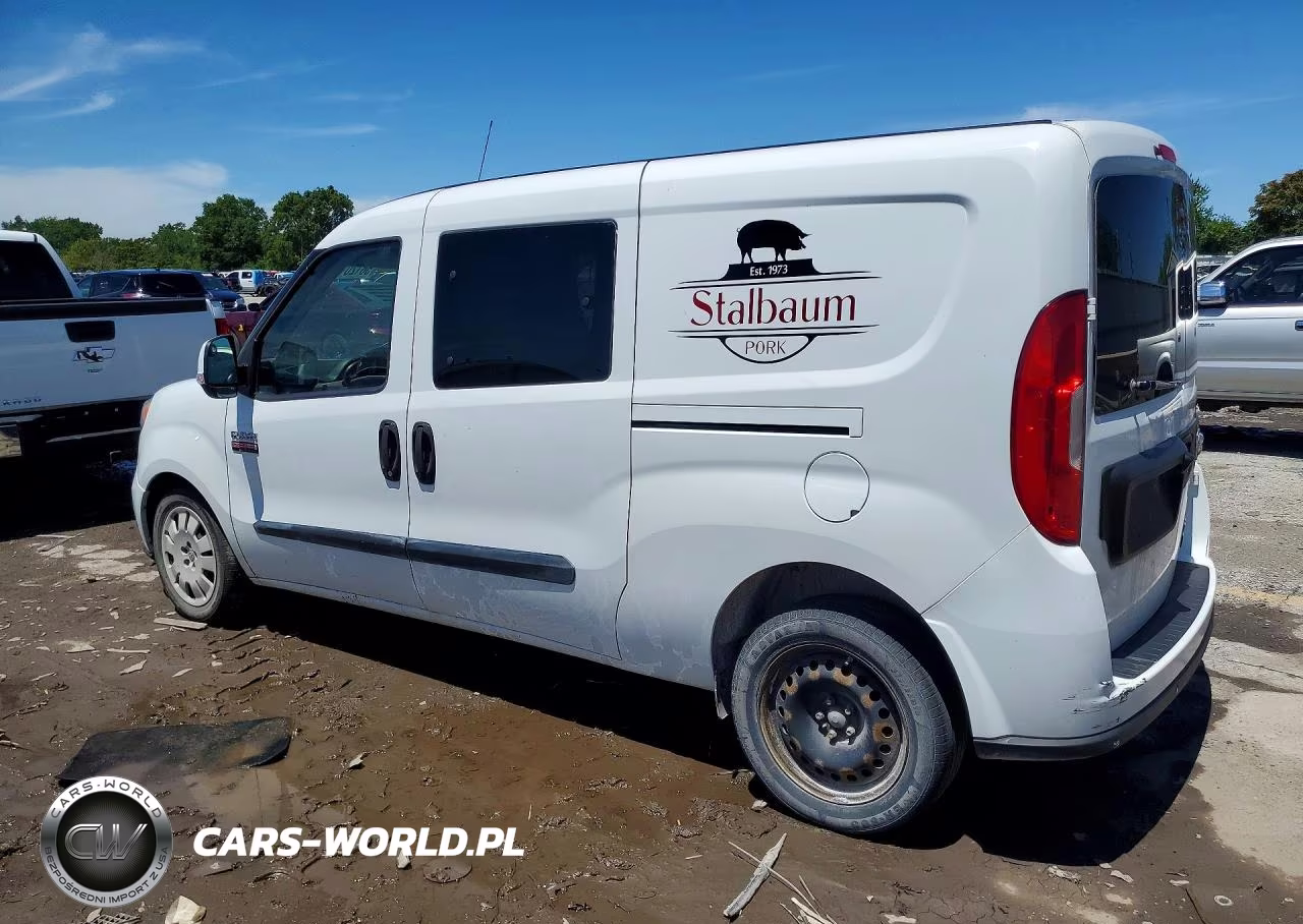 2019 Ram Promaster City Slt Delivery Van VIN:ZFBHRFBB7K6M34235 - 2