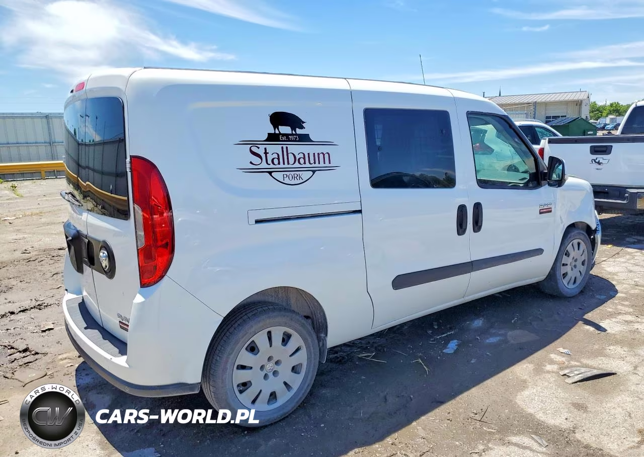 2019 Ram Promaster City Slt Delivery Van VIN:ZFBHRFBB7K6M34235 - 3