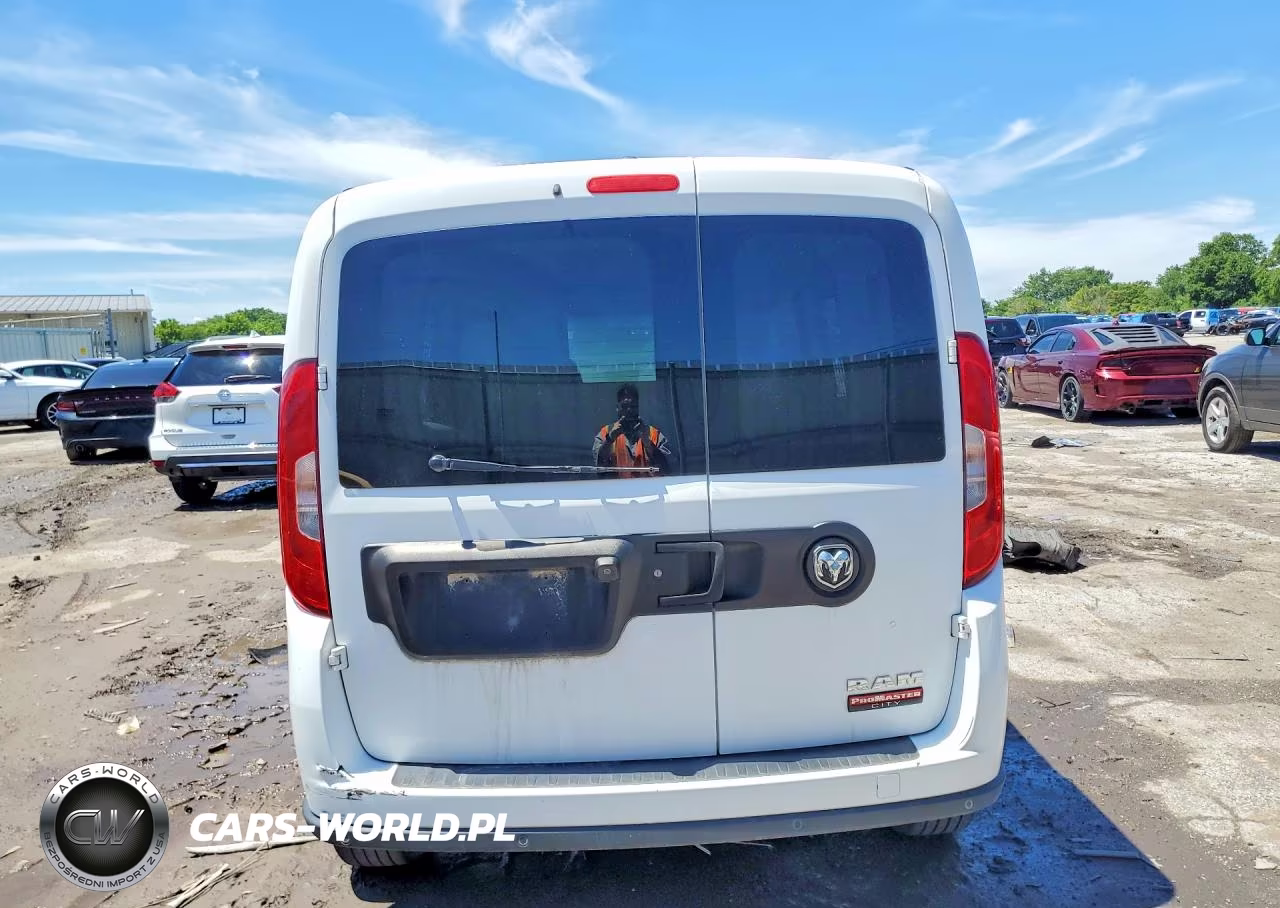 2019 Ram Promaster City Slt Delivery Van VIN:ZFBHRFBB7K6M34235 - 6