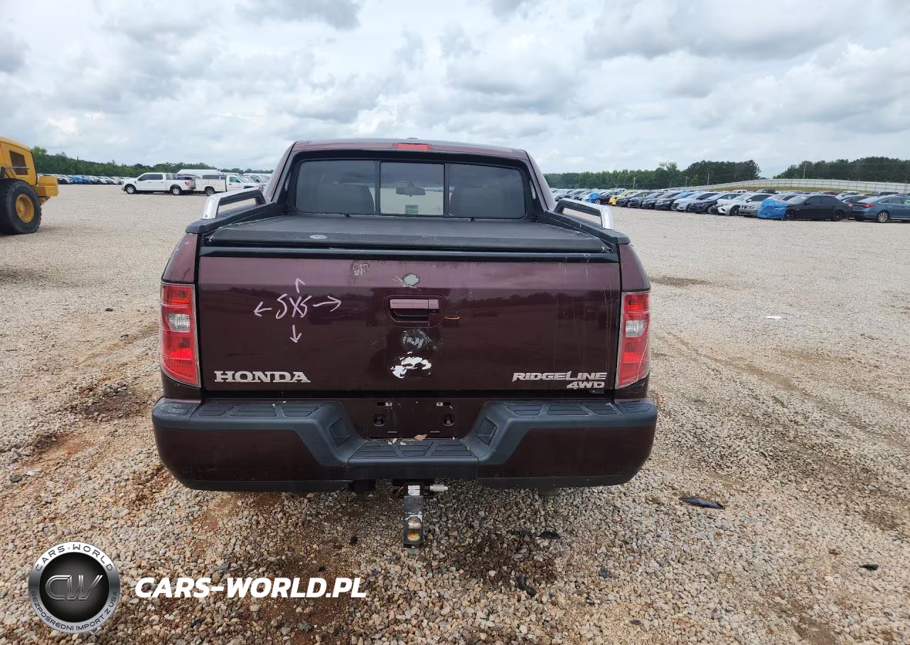 2010 Honda Ridgeline Rtl VIN:5FPYK1F56AB003887 - 6