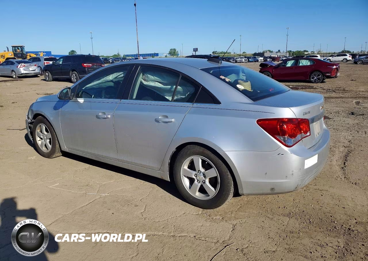 2015 Chevrolet Cruze Lt VIN:1G1PC5SB2F7162772 - 2