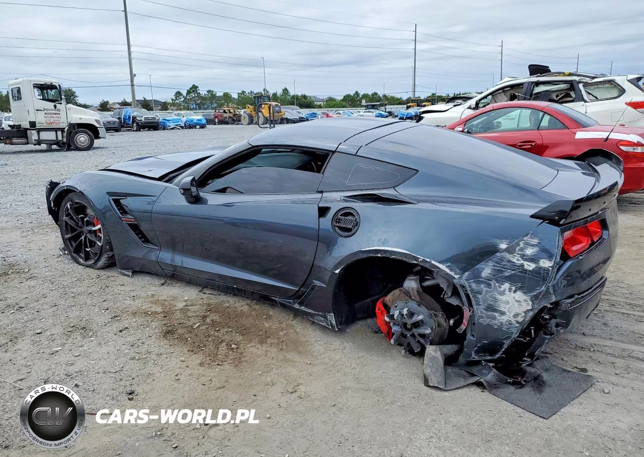 2019 Chevrolet Corvette Grand Sport 1Lt VIN:1G1YW2D7XK5112498 - 2