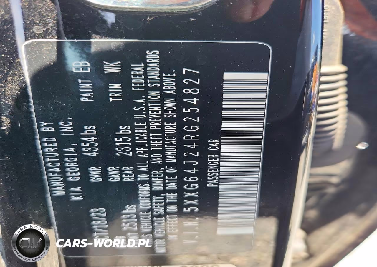 2024 Kia K5 Gt Line VIN:5XXG64J24RG254827 - 13