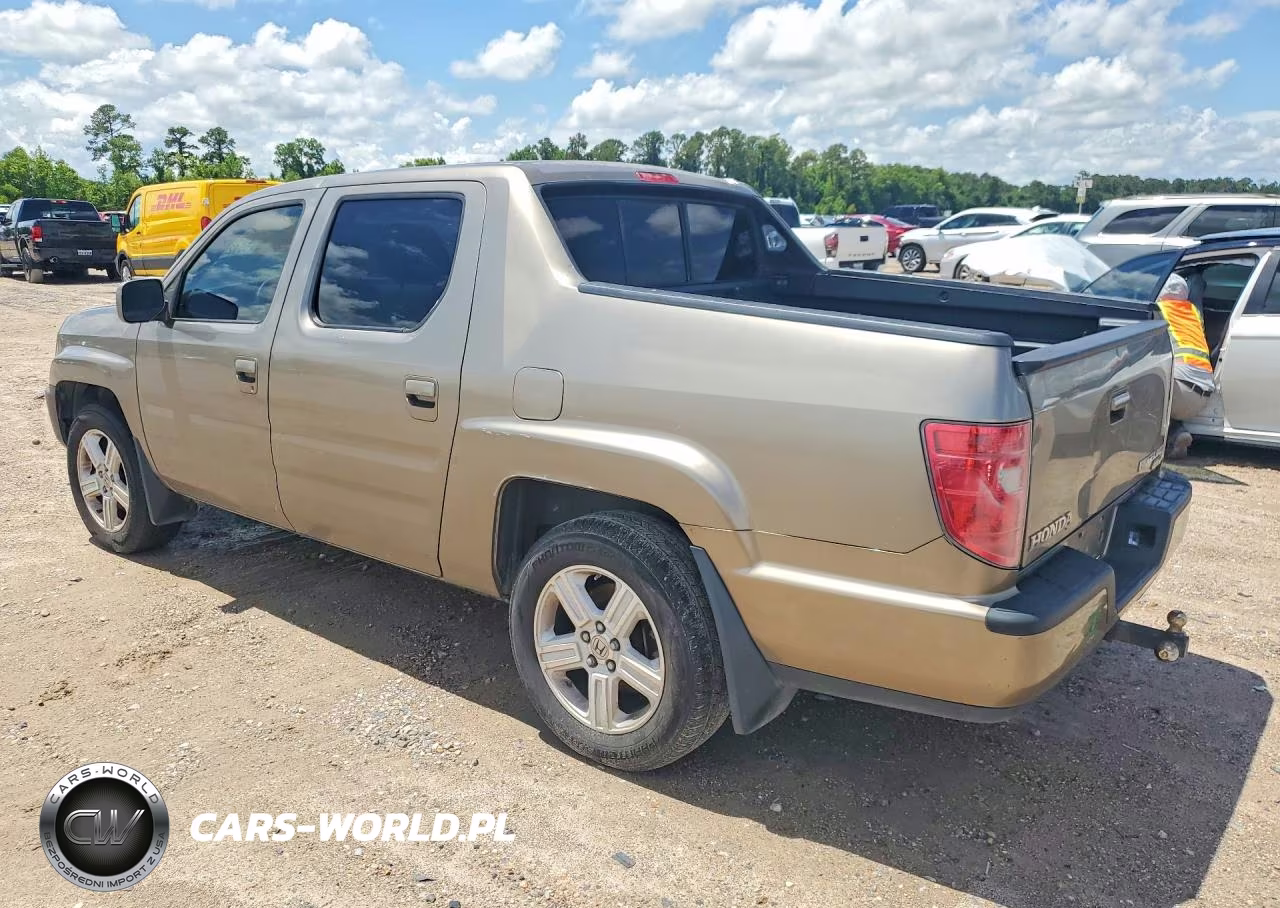 2009 Honda Ridgeline Rtl VIN:5FPYK16579B104495 - 2