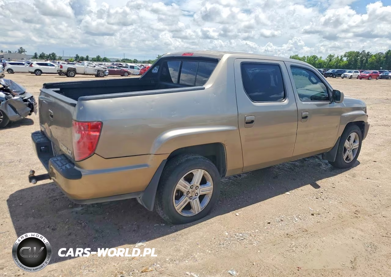 2009 Honda Ridgeline Rtl VIN:5FPYK16579B104495 - 3