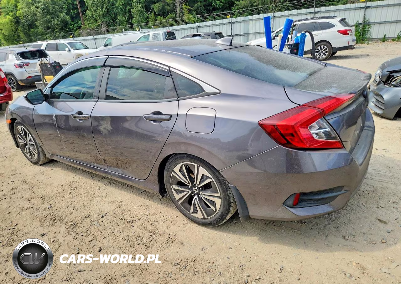 2018 Honda Civic Ex VIN:JHMFC1F36JX012170 - 2
