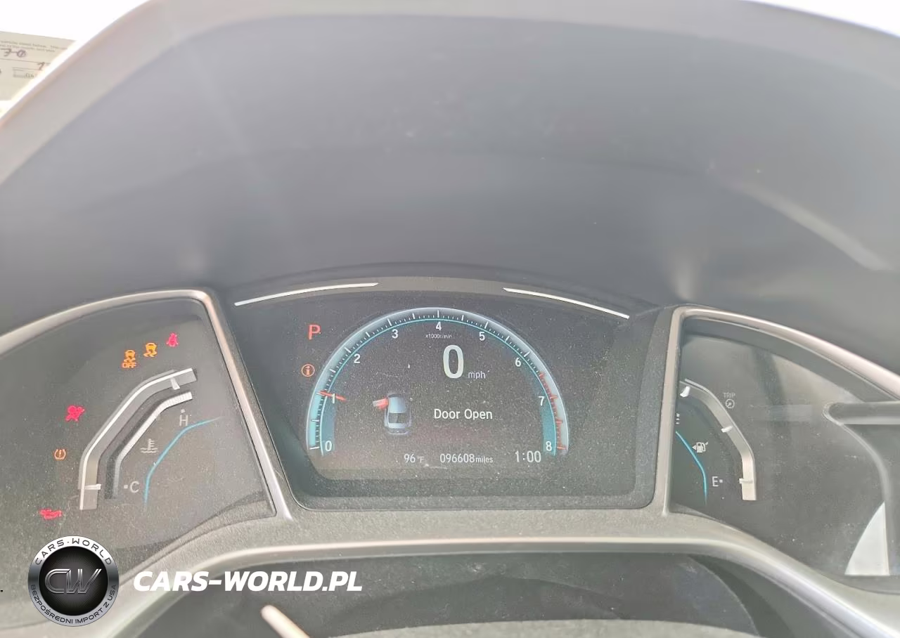 2018 Honda Civic Ex VIN:JHMFC1F36JX012170 - 9