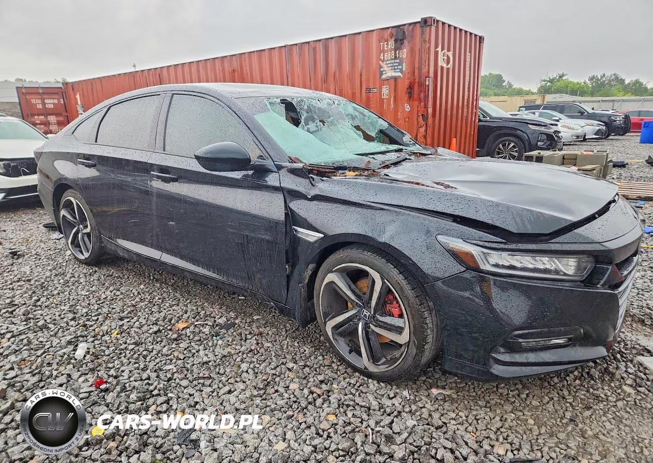 2018 Honda Accord Sport VIN:1HGCV1F31JA166272 - 4
