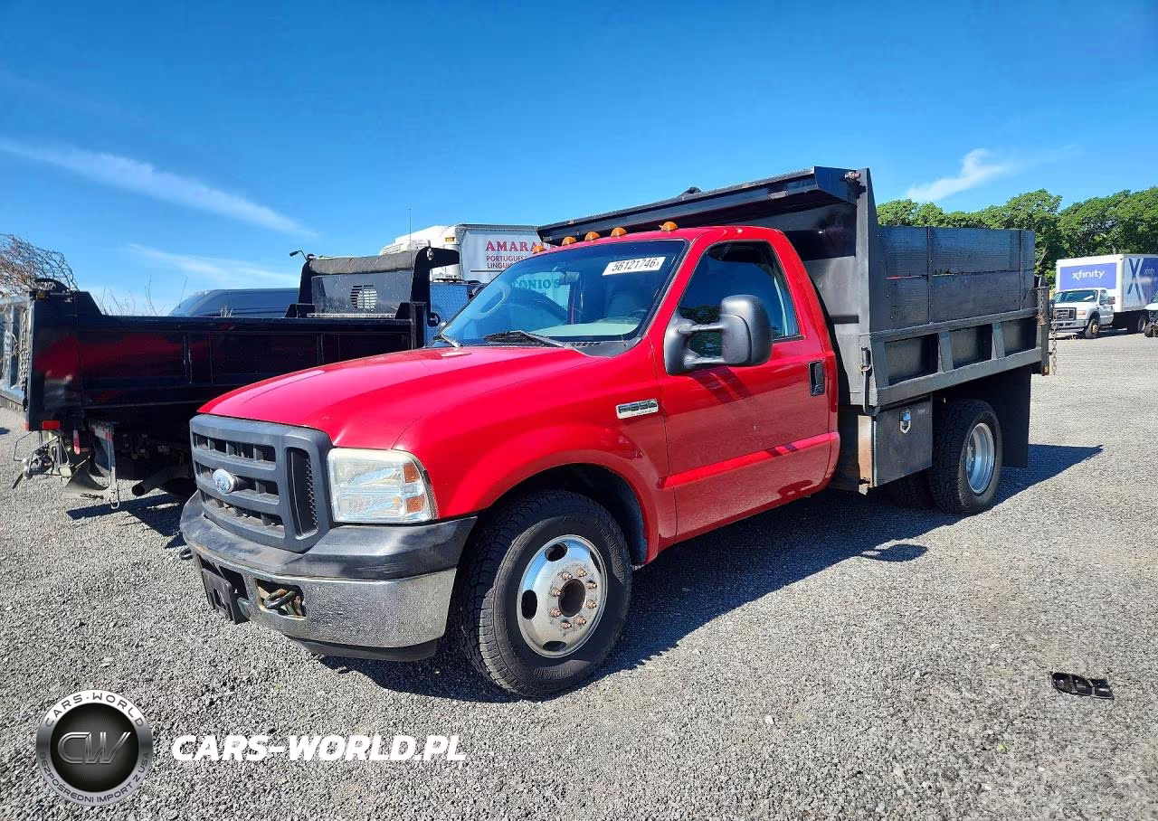 2006 Ford F350 Super Duty Dump Truck VIN:1FDWF36536EB27751 - 1