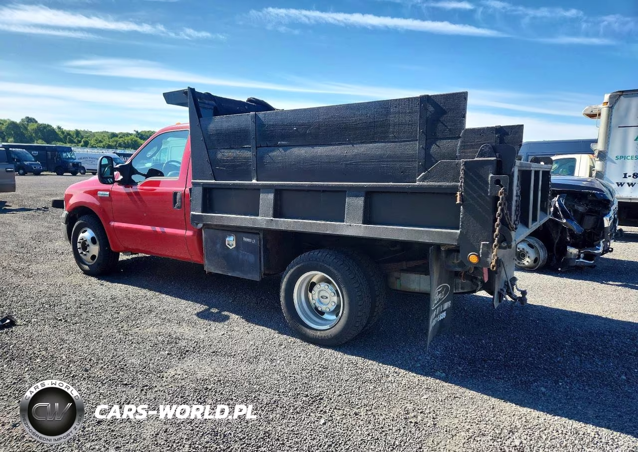 2006 Ford F350 Super Duty Dump Truck VIN:1FDWF36536EB27751 - 2