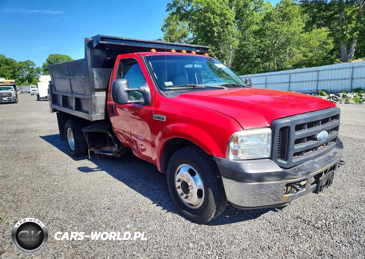 2006 Ford F350 Super Duty Dump Truck VIN:1FDWF36536EB27751 - 4