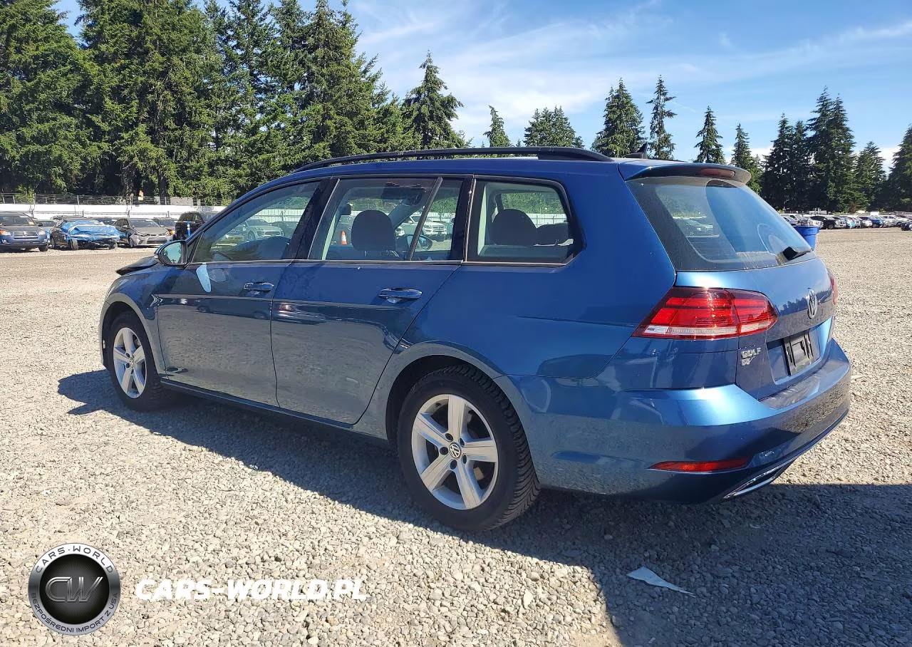 2018 Volkswagen Golf Sportwagen S VIN:3VWD17AU1JM761950 - 2