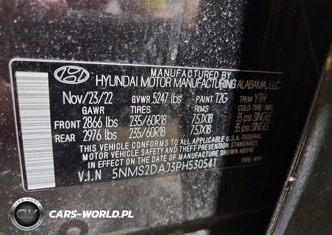 2023 Hyundai Santa Fe Sel VIN:5NMS2DAJ3PH530541 - 14