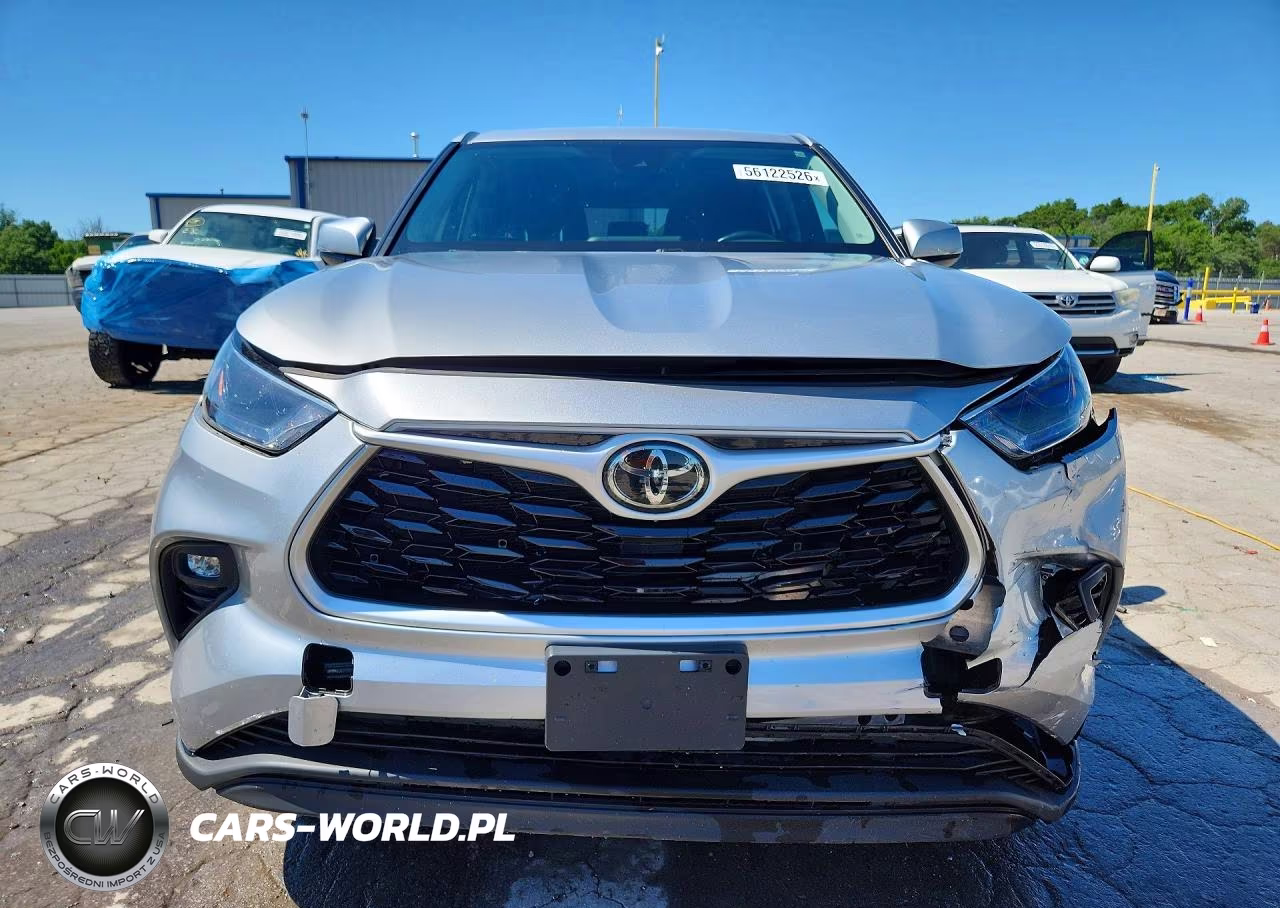 2022 Toyota Highlander Le VIN:5TDZZRAH2NS113801 - 5
