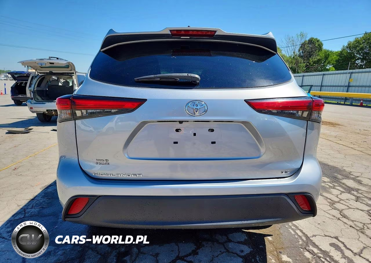2022 Toyota Highlander Le VIN:5TDZZRAH2NS113801 - 6