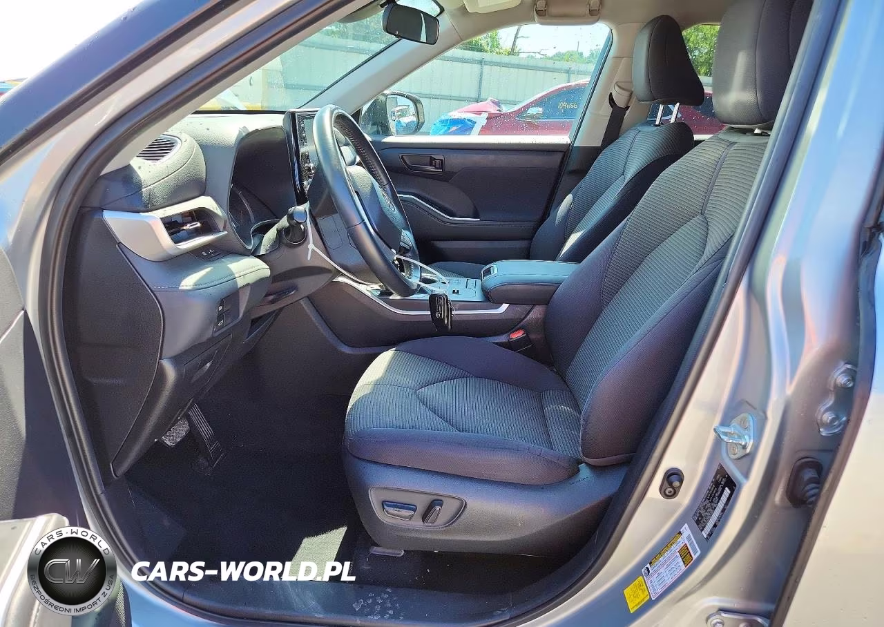 2022 Toyota Highlander Le VIN:5TDZZRAH2NS113801 - 7
