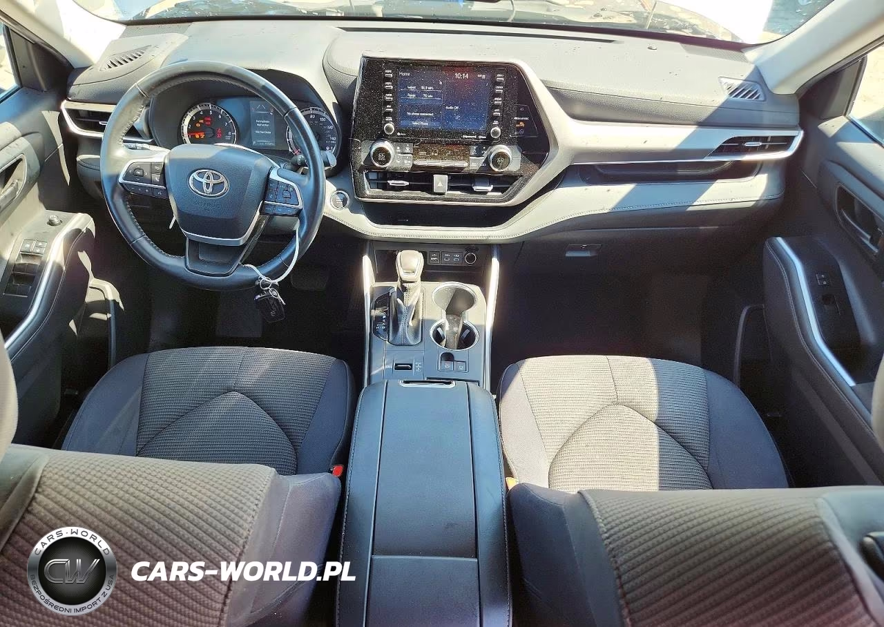 2022 Toyota Highlander Le VIN:5TDZZRAH2NS113801 - 8