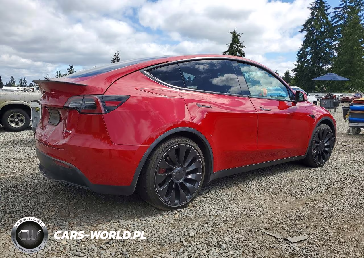 2022 Tesla Model Y VIN:7SAYGDEF8NF464247 - 3