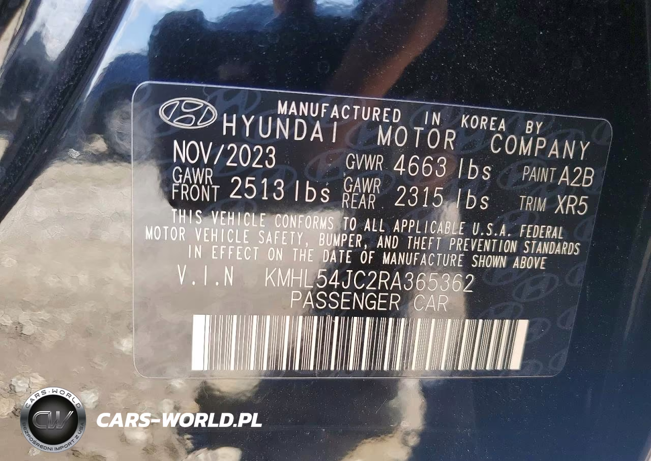 2024 Hyundai Sonata N Line VIN:KMHL54JC2RA365362 - 12