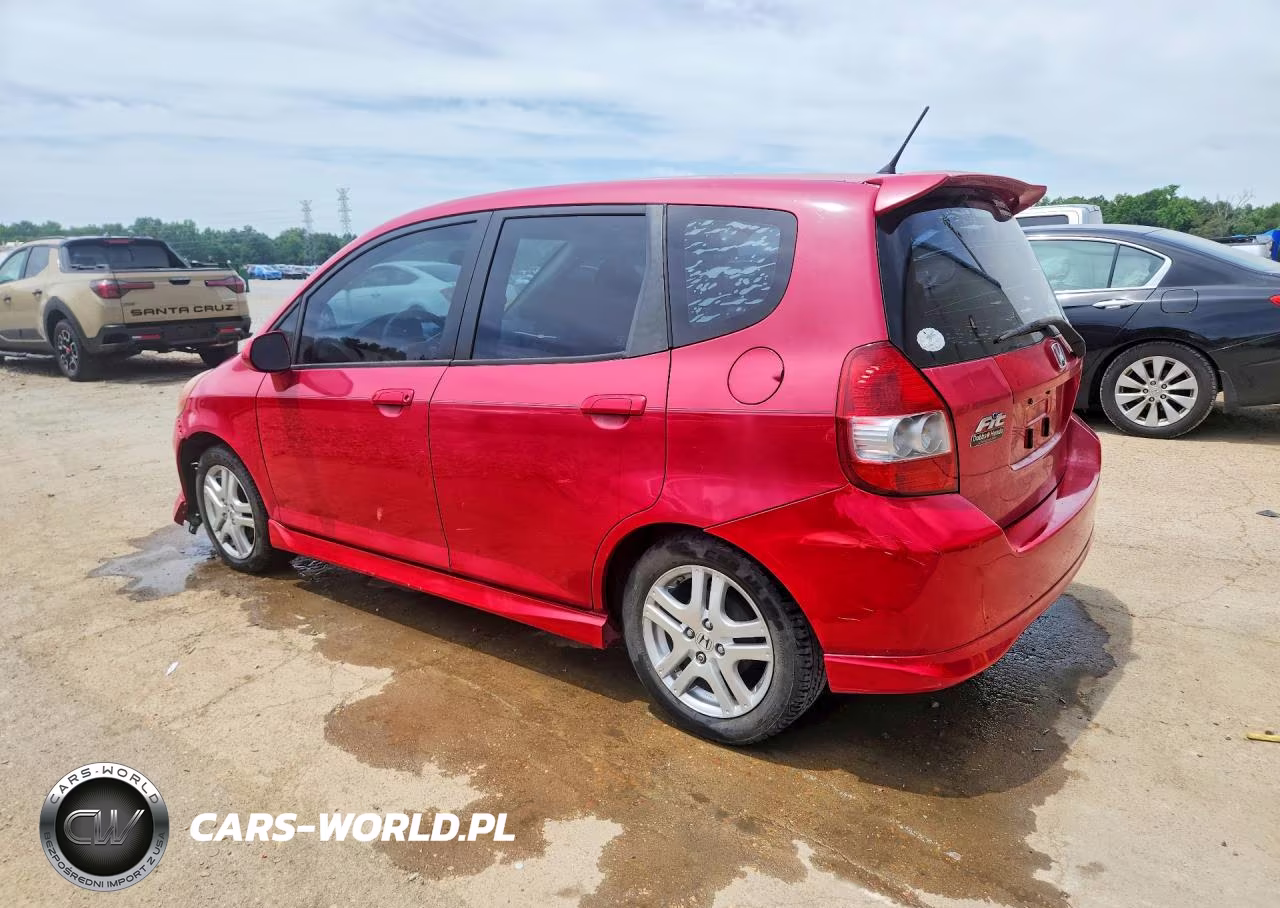 2008 Honda Fit Sport VIN:JHMGD38638S012803 - 2