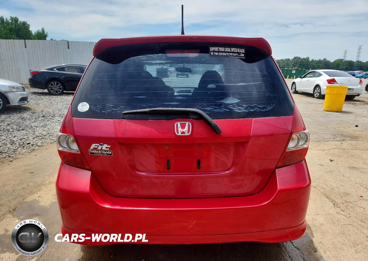 2008 Honda Fit Sport VIN:JHMGD38638S012803 - 6