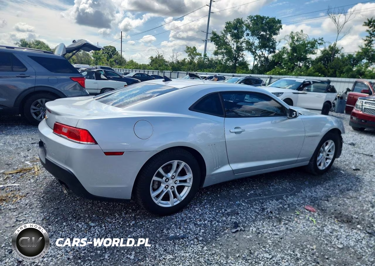 2014 Chevrolet Camaro Ls VIN:2G1FA1E33E9236423 - 3