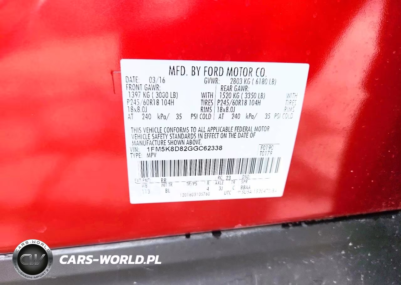 2016 Ford Explorer Xlt VIN:1FM5K8D82GGC62338 - 13