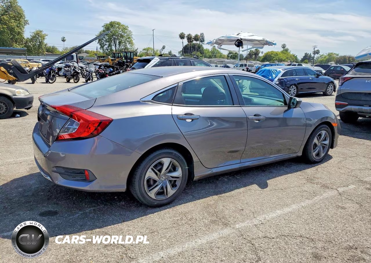 2021 Honda Civic Lx VIN:2HGFC2F62MH513570 - 3