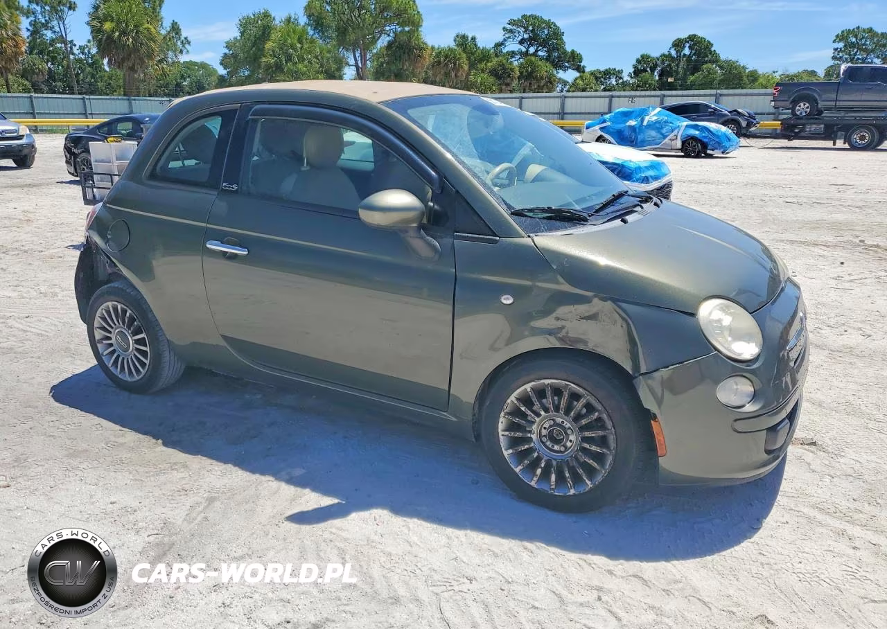 2012 Fiat 500 Pop VIN:3C3CFFDR5CT330767 - 4