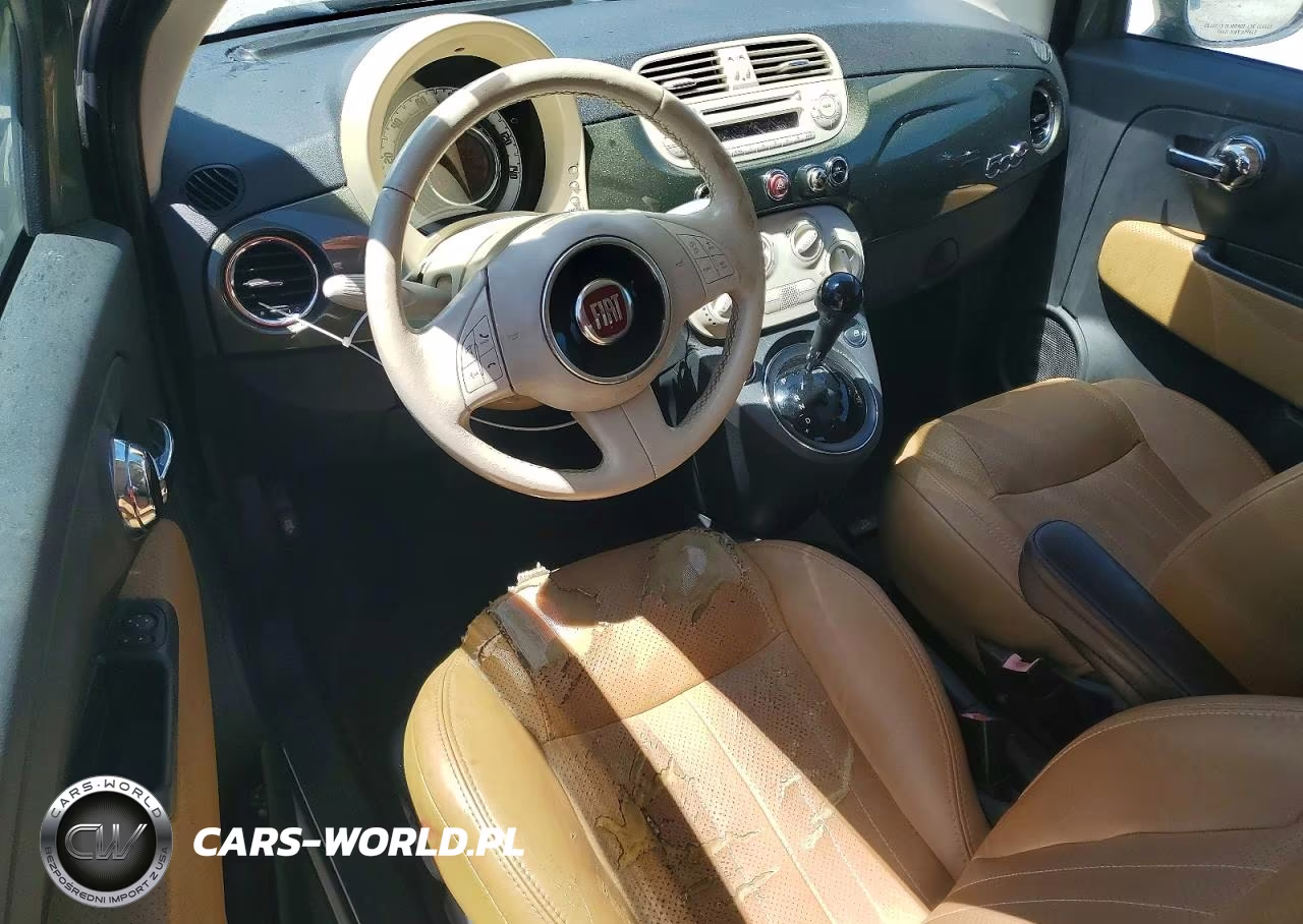 2012 Fiat 500 Pop VIN:3C3CFFDR5CT330767 - 8
