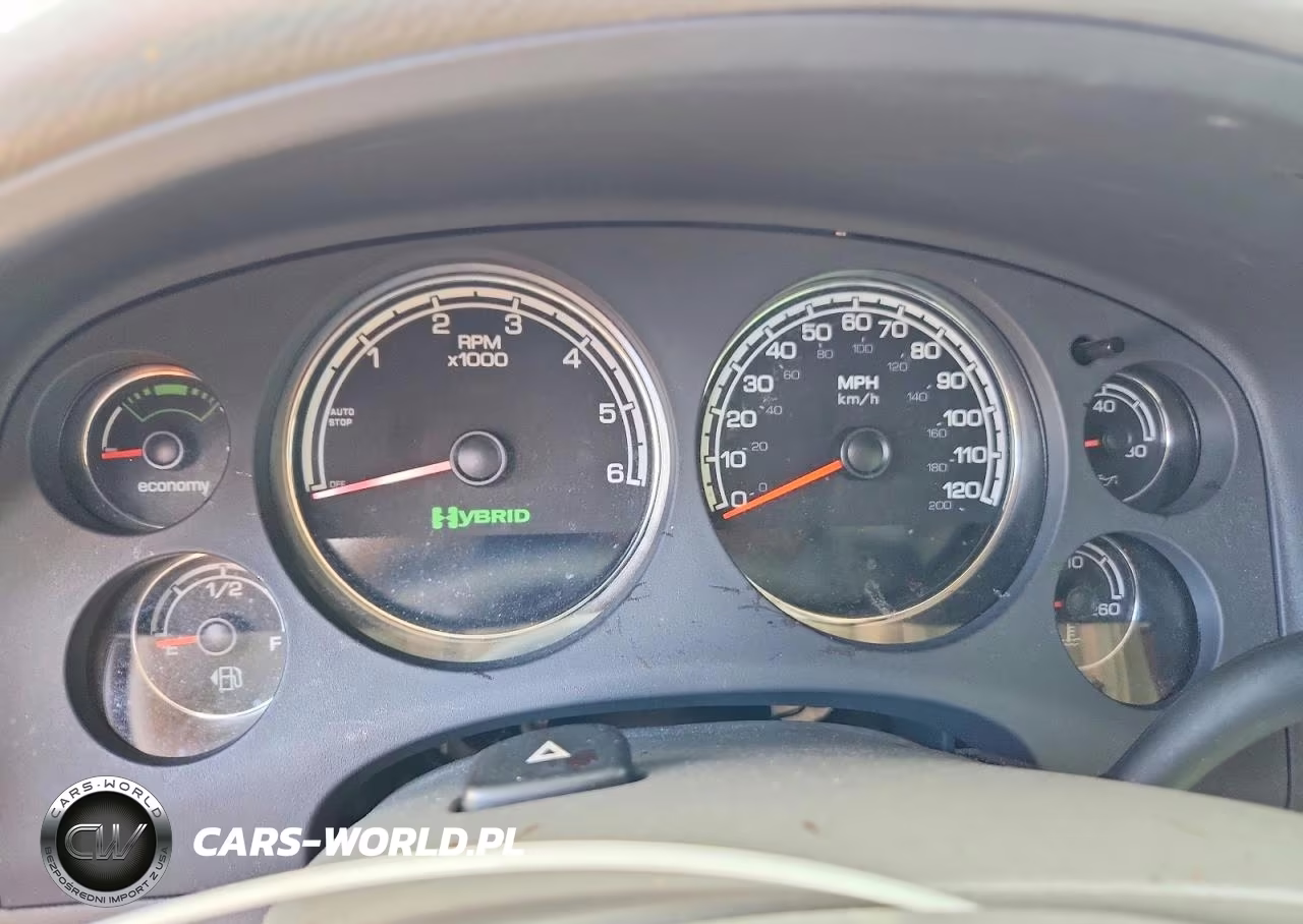 2008 Chevrolet Tahoe K1500 Hybrid VIN:1GNFK13578R278054 - 9